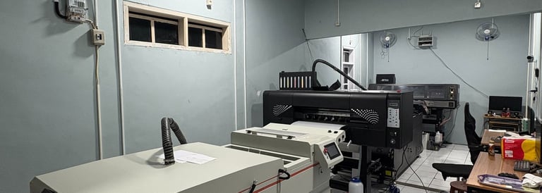 mesin cetak sablon DTF Himade Studios