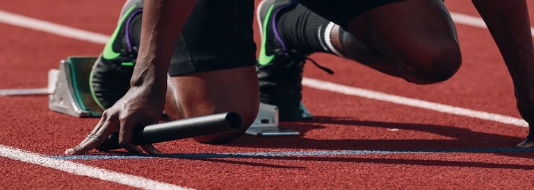 Runner athlete