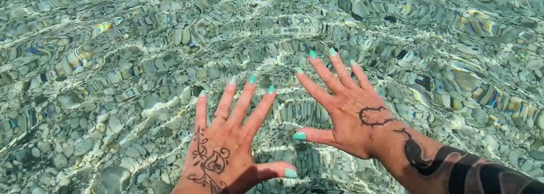 Acqua della spiaggia de Le Ghiaie - Isola d'Elba
