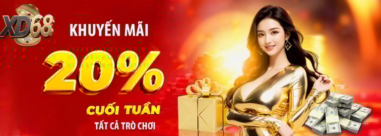 khuyến mãi cuối tuần nhà cái xd68