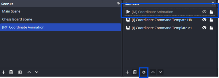 a computer screen showing the settings of the settings of the settings