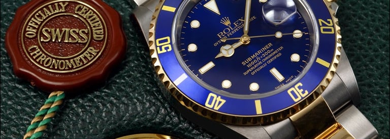 rolex watch and box