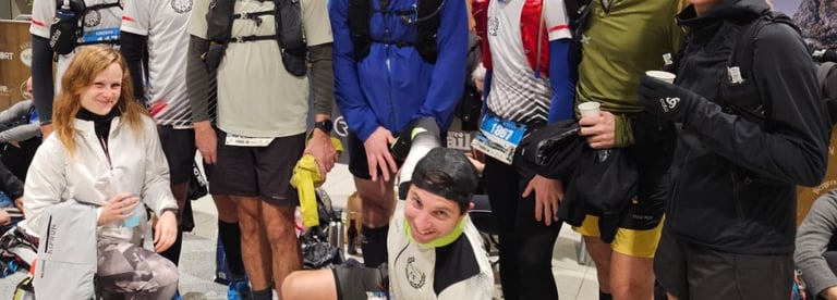 Athlètes du groupe running et trail UAO31 en sortie collective