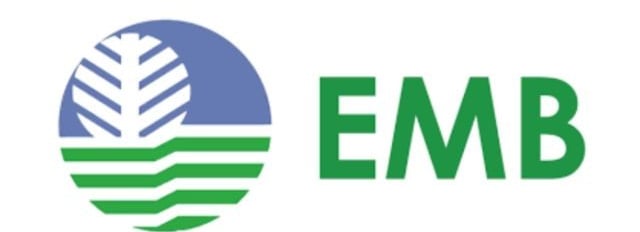 the emb logo for the emb
