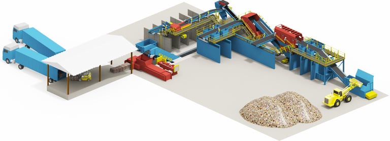 Material Recovery Facility at Agrowin Green Clean Solution (AGCS) Pvt. Ltd.