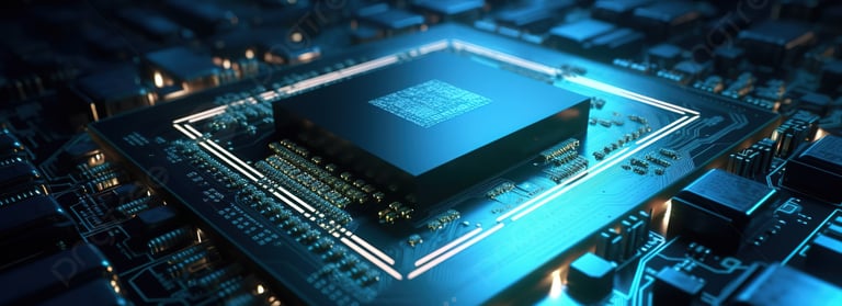 a computer chip chip chip on a computer processor