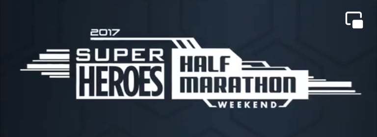 2017 runDisney Avengers Super Heroes Half Marathon Race Weekend Logo