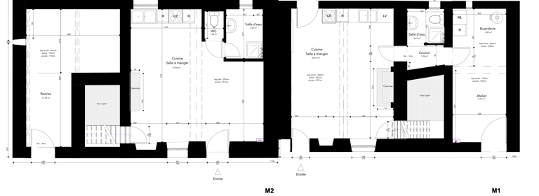 plans d'architecture
