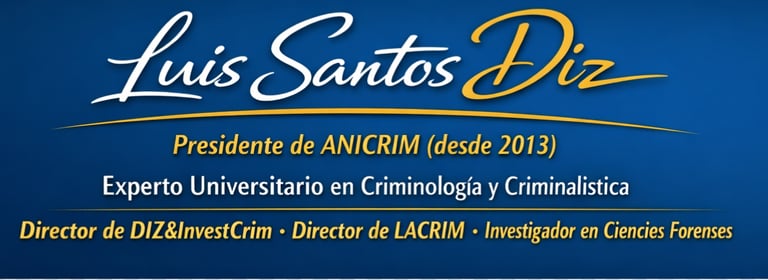 Luis Santos Diz-Experto en criminología y criminalística