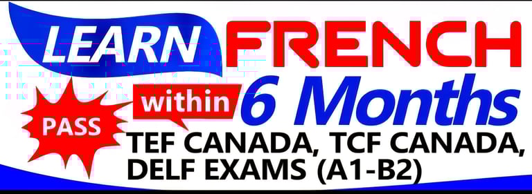 French for TEF/TCF Canada Exam