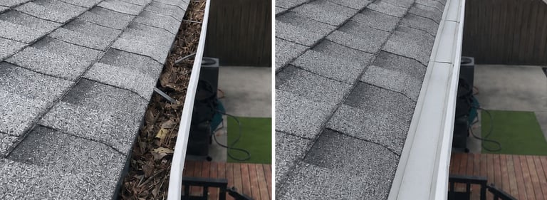 Professional gutter cleaning service in Calgary.