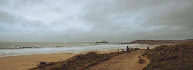 Godrevy beach path