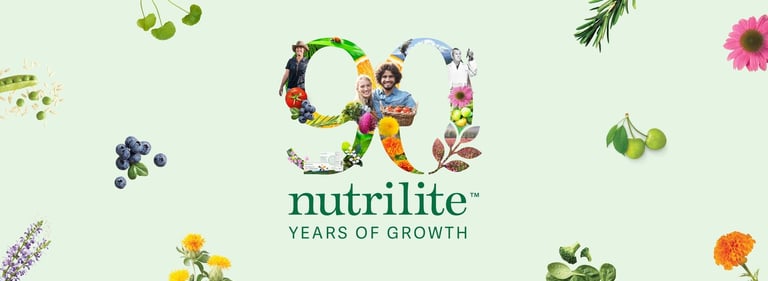 nutrilite 90 years of growth