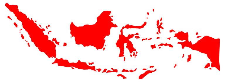 Map of Indonesia