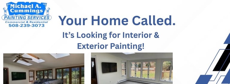 Transforming a living room Outdated woodwork updated and freshly painted walls by Michael Cummings Painting