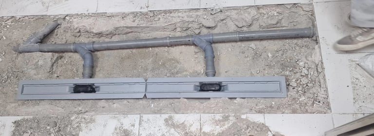 Ugradnja podnog slivnika