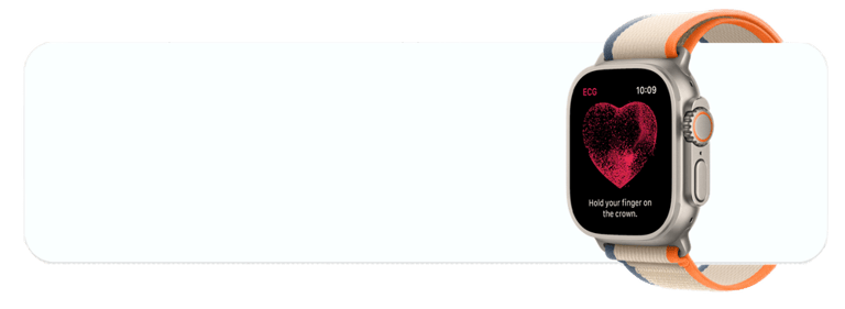 Apple Watch ECG is running on an Apple Watch Ultra