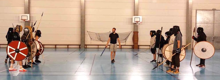 Combat viking AMHE Montpellier