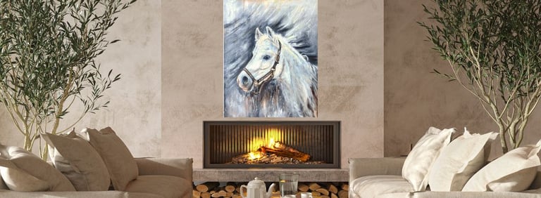 Rustic Horse Portrait - Equine Portraits