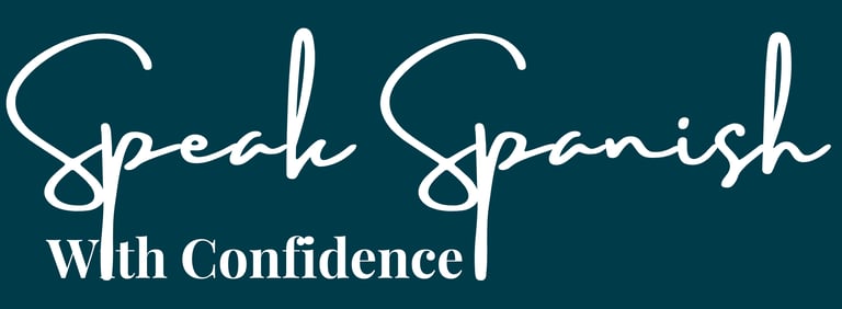 Speak Spanish with Confidence Logo