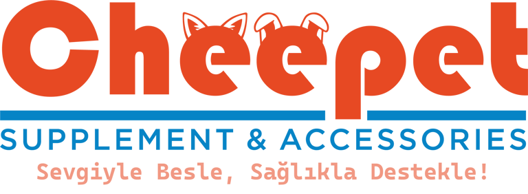 CHEEPET markasının resmi logosu. Pet takviyeleri ve aksesuarları alanında faaliyet göstermektedir.  