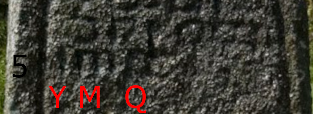 King Doniert's Stone lines 5