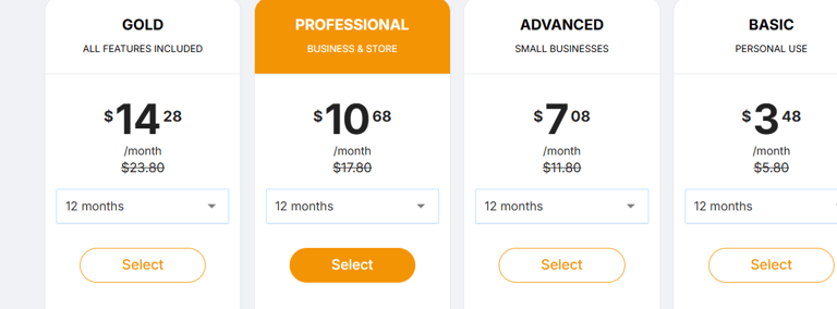 best online free website builder software site123 price review to start online store 