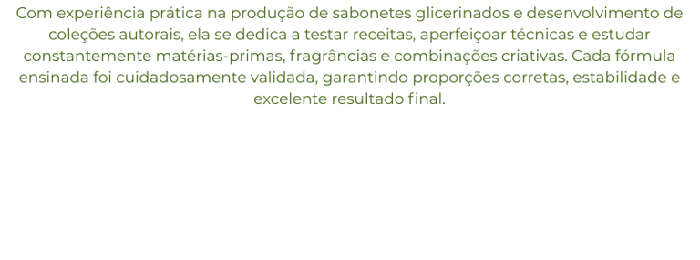 curso sabonetes artesanais