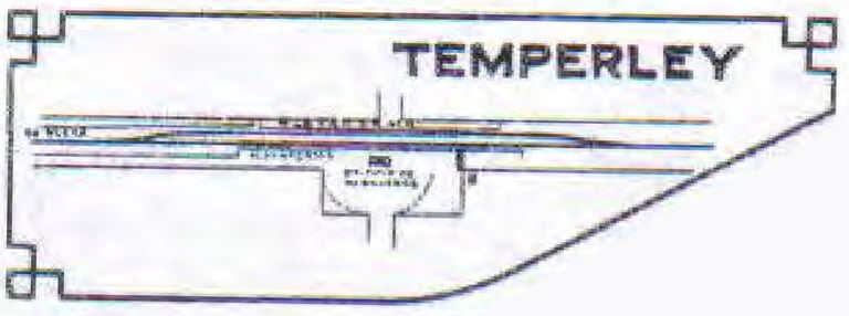 Estacion Temperley 1880 plano