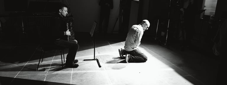 mages from Conflict in Numbers. Performers Nicholas Morris (Baritone) and Miloš Milivojević (Classic