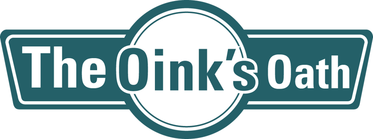 The oink's oath logo 
