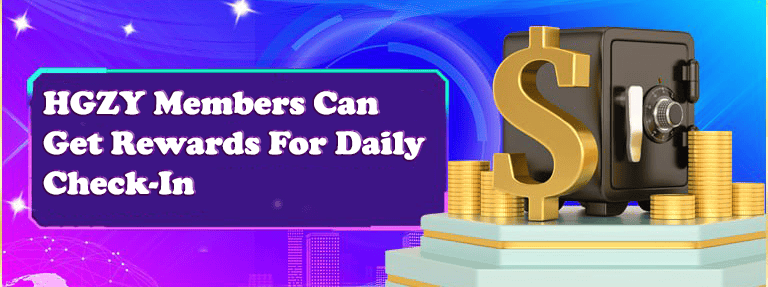 HGZY Game Daily Check In Bonus
