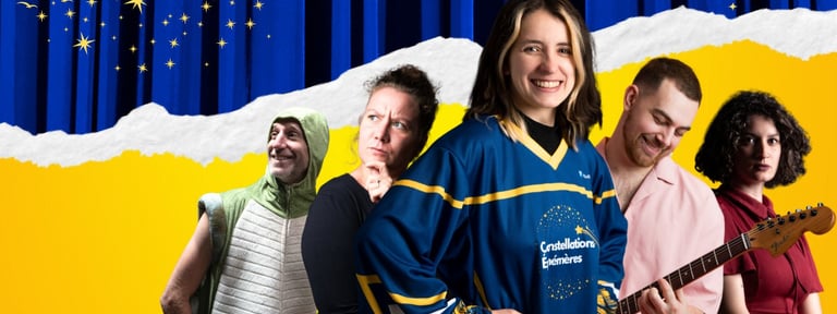 Visuel afficeh festival les ephémères constellations ephemeres