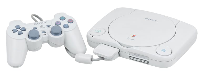 PlayStation reestilizado PS1 Slim https://creativecommons.org/licenses/by-sa/3.0