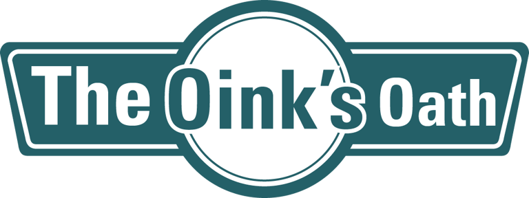 The oink's oath logo 