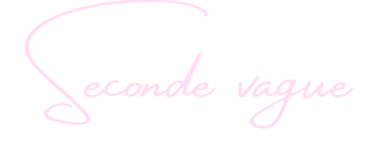 Logo Seconde Vague png sans fond rose