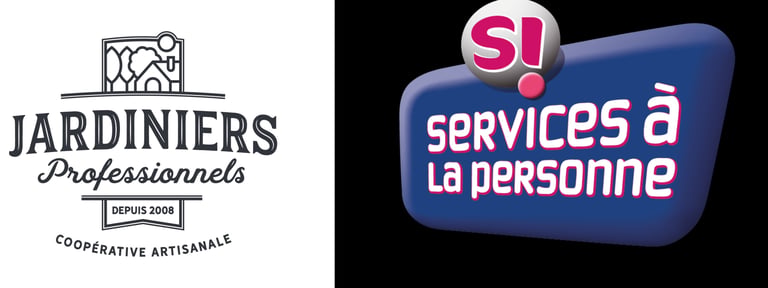 logo jardiniers professionnels et service à la personne