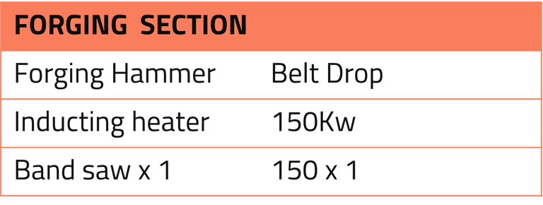 Forging services, Heat treatment services