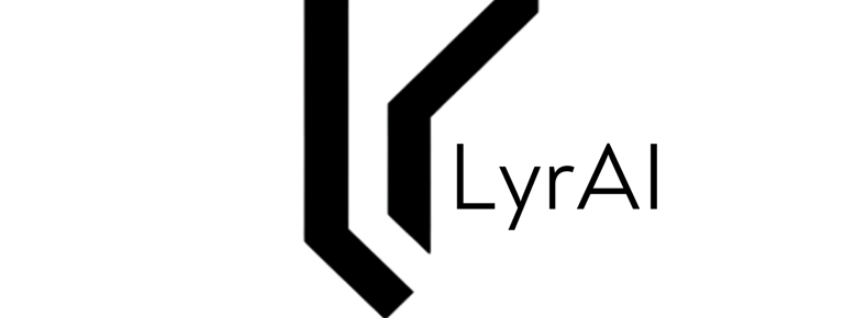 Logotipo de LyrAI. Empresa que usa la inteligencia artificial para optimizar procesos.