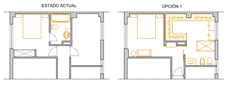Proyecto de reforma integral de vivienda en Valencia. IMPATTO interiorismo