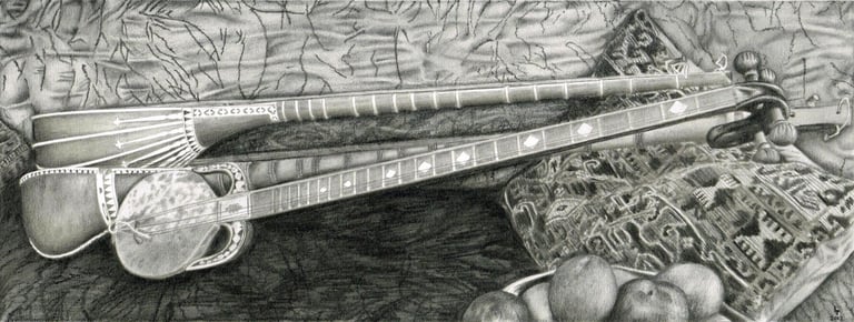 Dutar, Tanbur and Rubab