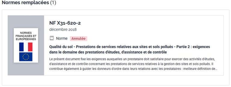 abrogation de la norme en sites et sols pollués grace à Jacques ROBERT 