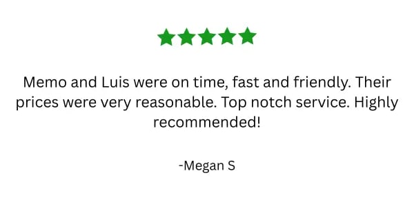 Google 5 star review