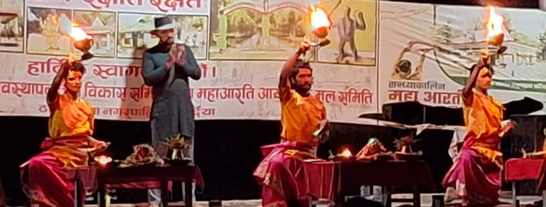 Ceremony in Thakurdwara Temple