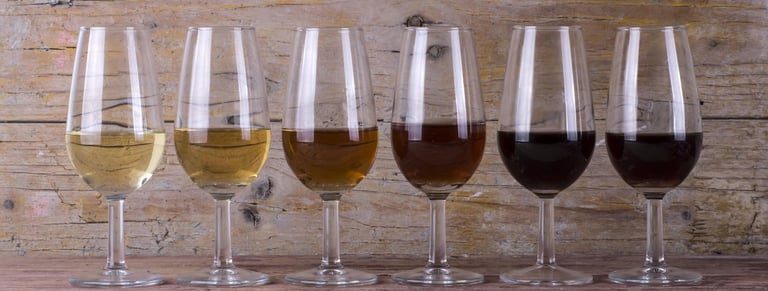 Clasificación de los vinos de jerez de la frontera