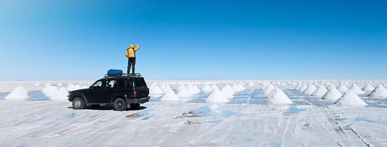 Salt production using pusher centrifuges