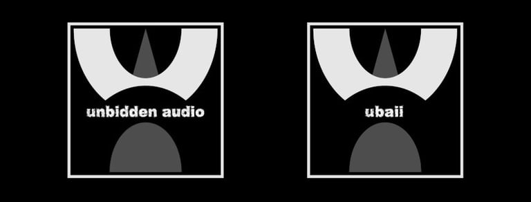 unbidden audio and ubaii logo