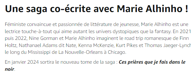 capture écran marie