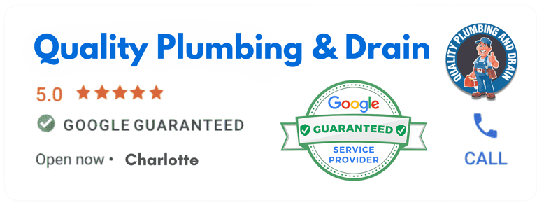 Google Guaranteed Plumber Charlotte