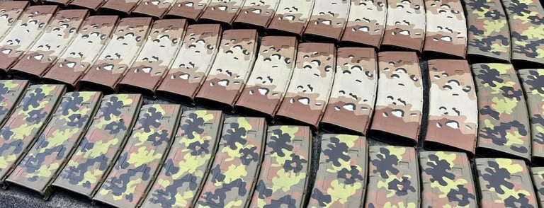 high volume magazine chocolate chip camo